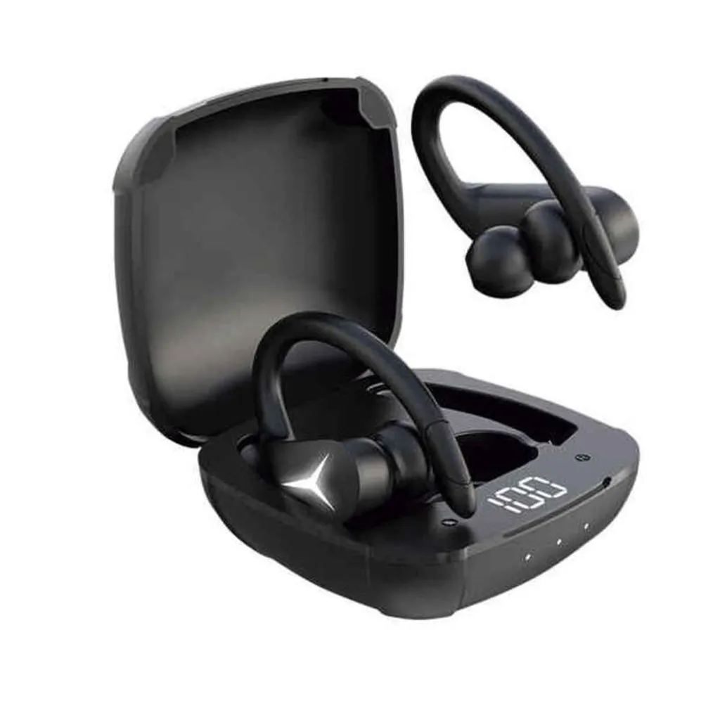 Ksix Sport Buds 2 Écouteurs sans fil Bluetooth 5.1+EDR Noirs Autonomie 20h