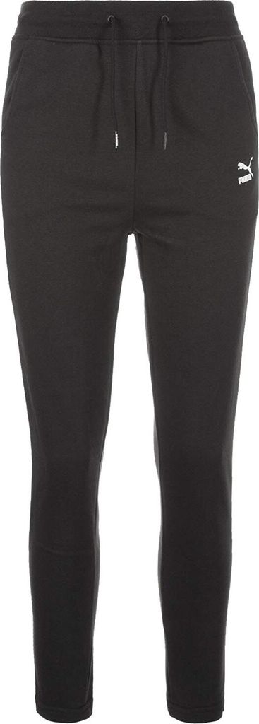Puma Damen Classics Logo Jogginghose Sporthose Freizeithose, Schwarz, Grösse: XS