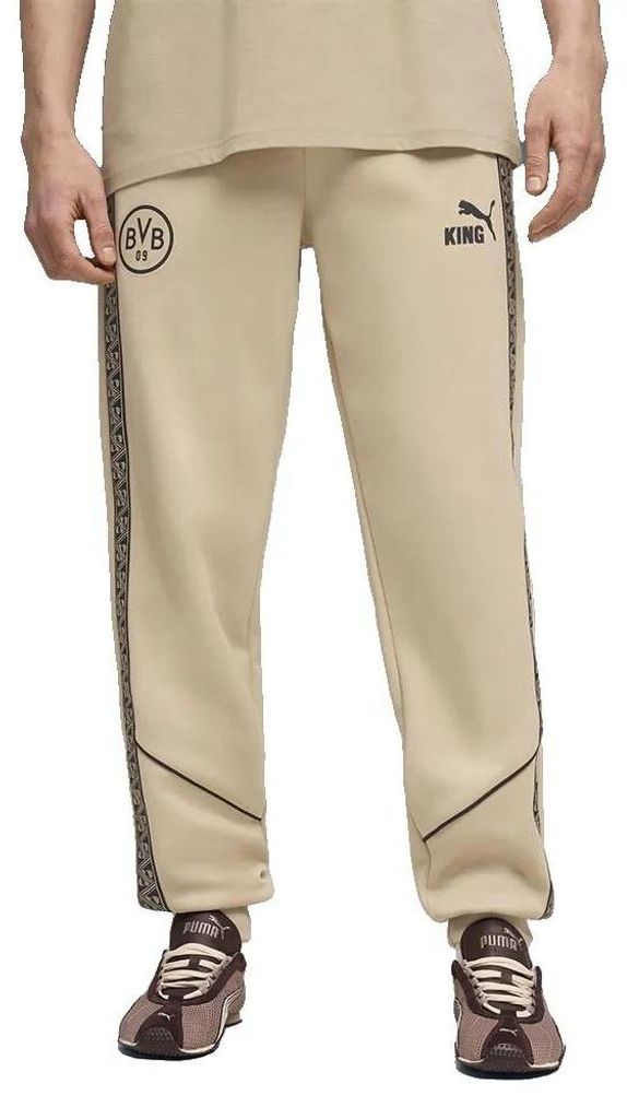Puma Bvb Borussia Dortmund King Anthem Hosen Beige M Mann Produktbild 