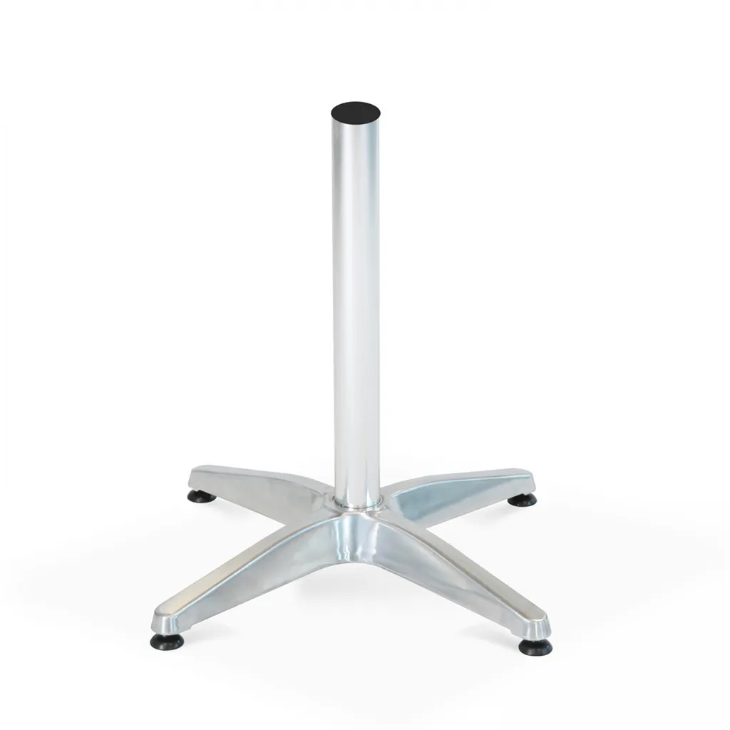 Pied central de table Chelsea en aluminium - Support de table extérieur
