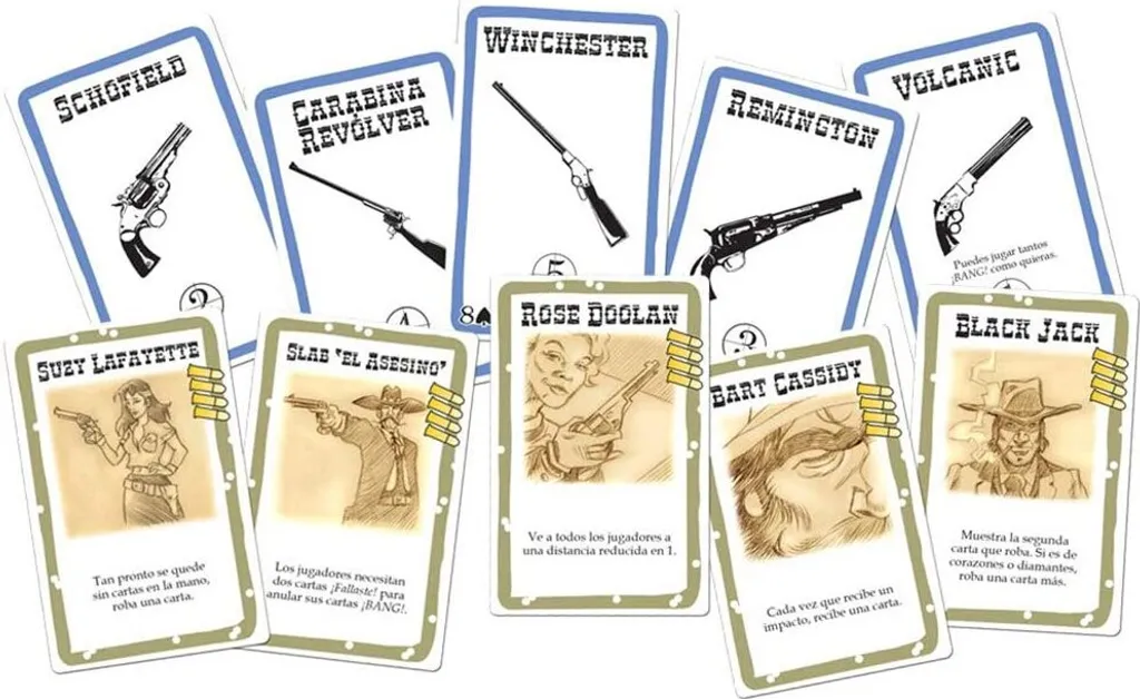 Bang Jeu de Cartes Dv Giochi Version Multicolore Multilingue Complet - 3