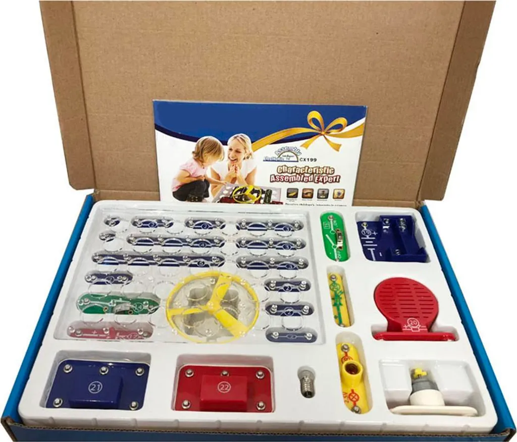 Jeu de construction électronique éducatif avec 199 modes variés - 3
