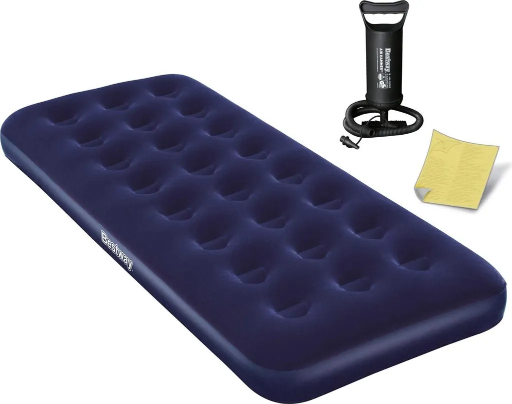 Matelas gonflable 185x76x22 cm Bestway 67000 avec pompe à piston