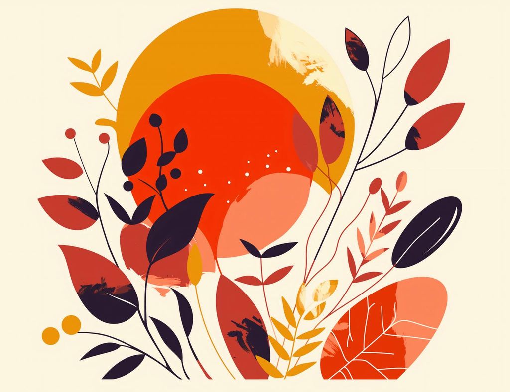 Plakat 65x50cm Belebte Kunst der Natur