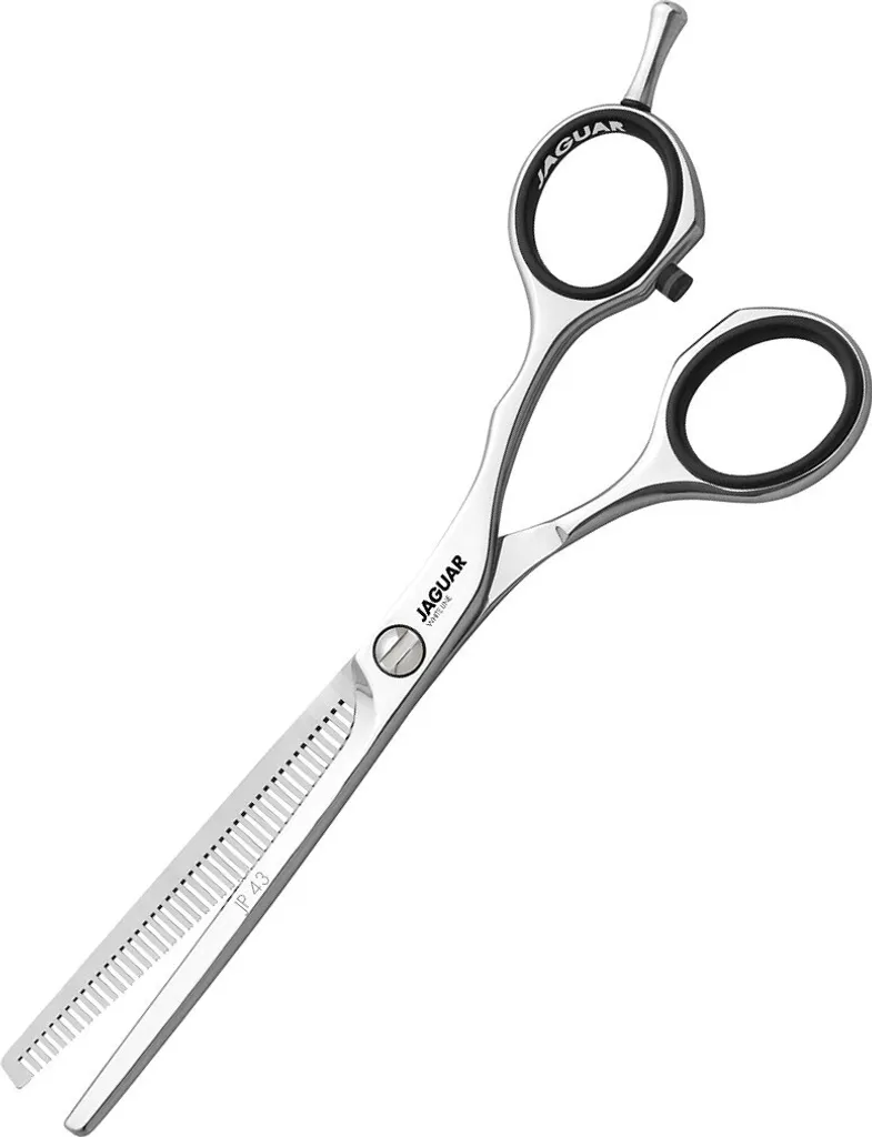 Ciseaux à texturer professionnels Jaguar JP 43 Offset 6 pouces
