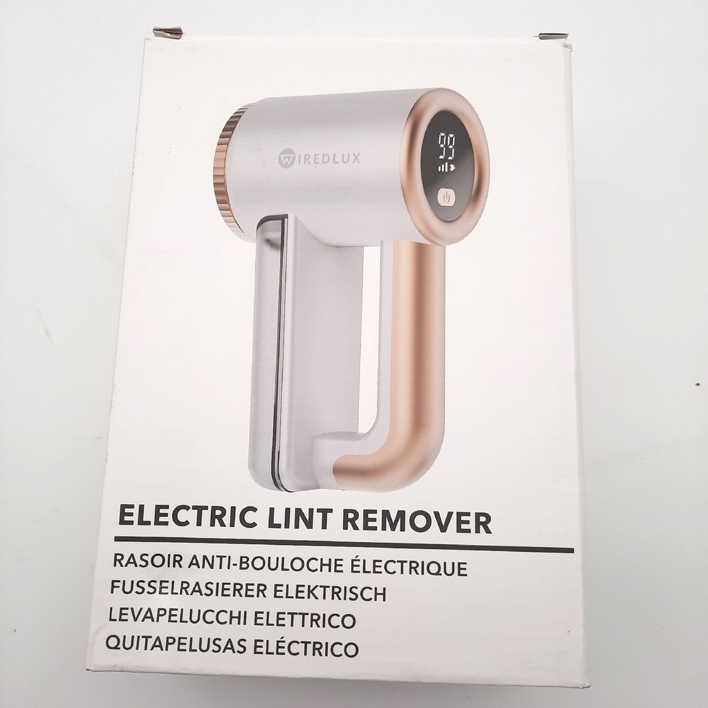 Fusselrasierer Elektrisch WiredLux - Wiederaufladbarer Fusselentferner für Kleidung & Möbel - Einstellbare 3-Fach Geschwindigkeit, 6-blättrige K...