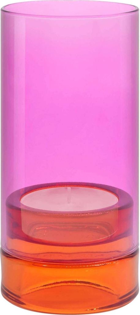 Remember Windlicht Lys pink Höhe 19,3 cm Teelicht Produktbild 1