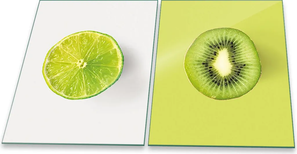 Piastre di copertura per fornelli Vetro per alzatina in ceramica universale 2 pezzi 2x40x52 verde frutta