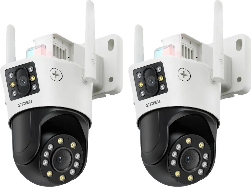 Caméra de surveillance WiFi extérieur ZOSI C298 SE avec IA intelligente