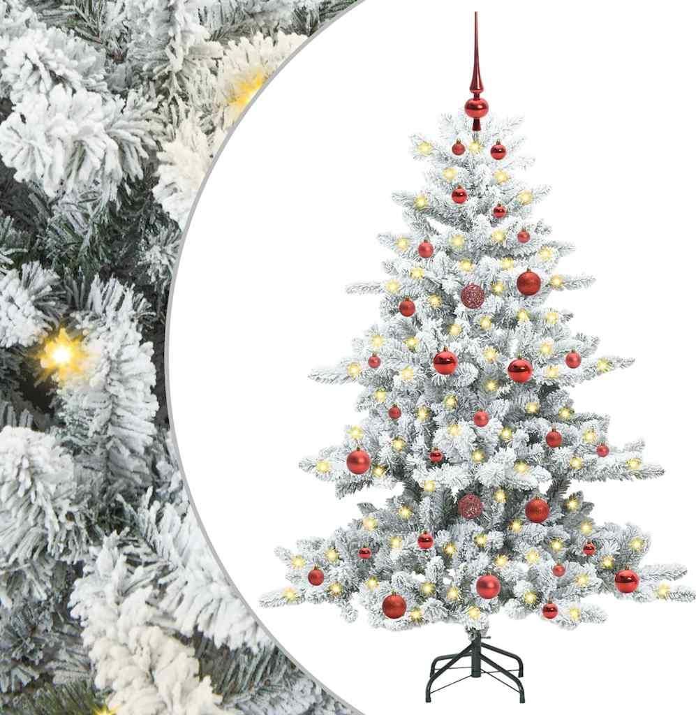 Künstlicher klappbarer Weihnachtsbaum 150 cm PVC und Stahl