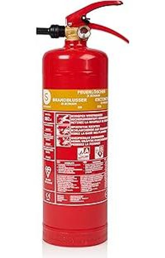 Smartwares Schaum-Feuerlöscher - 2 L - für AB-Brände - geeignet für Büros und Privathaushalte - inkl. Halterung - FEX-15226