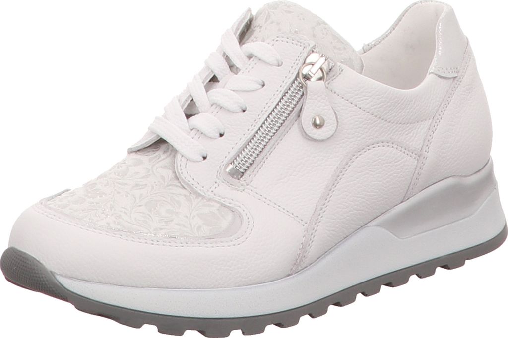 Waldläufer Sporthalbschuhe Formsohle modisch in weiss/weiss Produktbild 