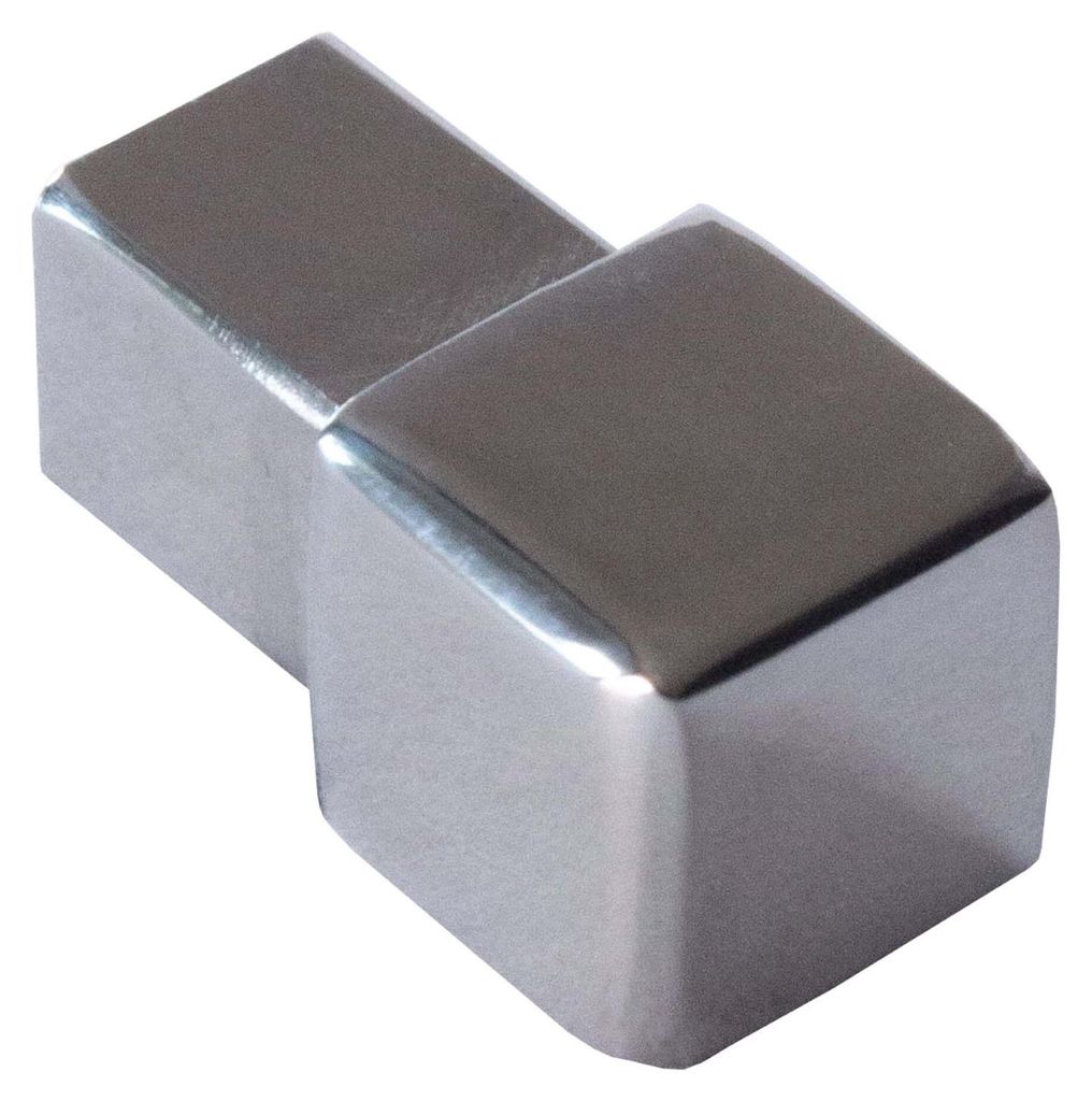 Dalsys Endstück Fliesenprofil 10mm Quadratprofil Edelstahl Produktbild 