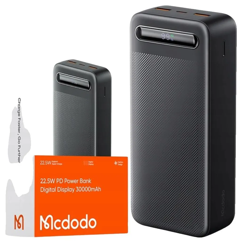 Batterie externe Grande Capacité 30000mAh et Triple Sortie USB Rapide