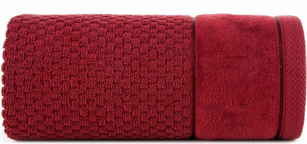 Eurofirany 427555, 70 x 140 cm, Baumwolle, Polyester, Burgund, 1 Stück(e)