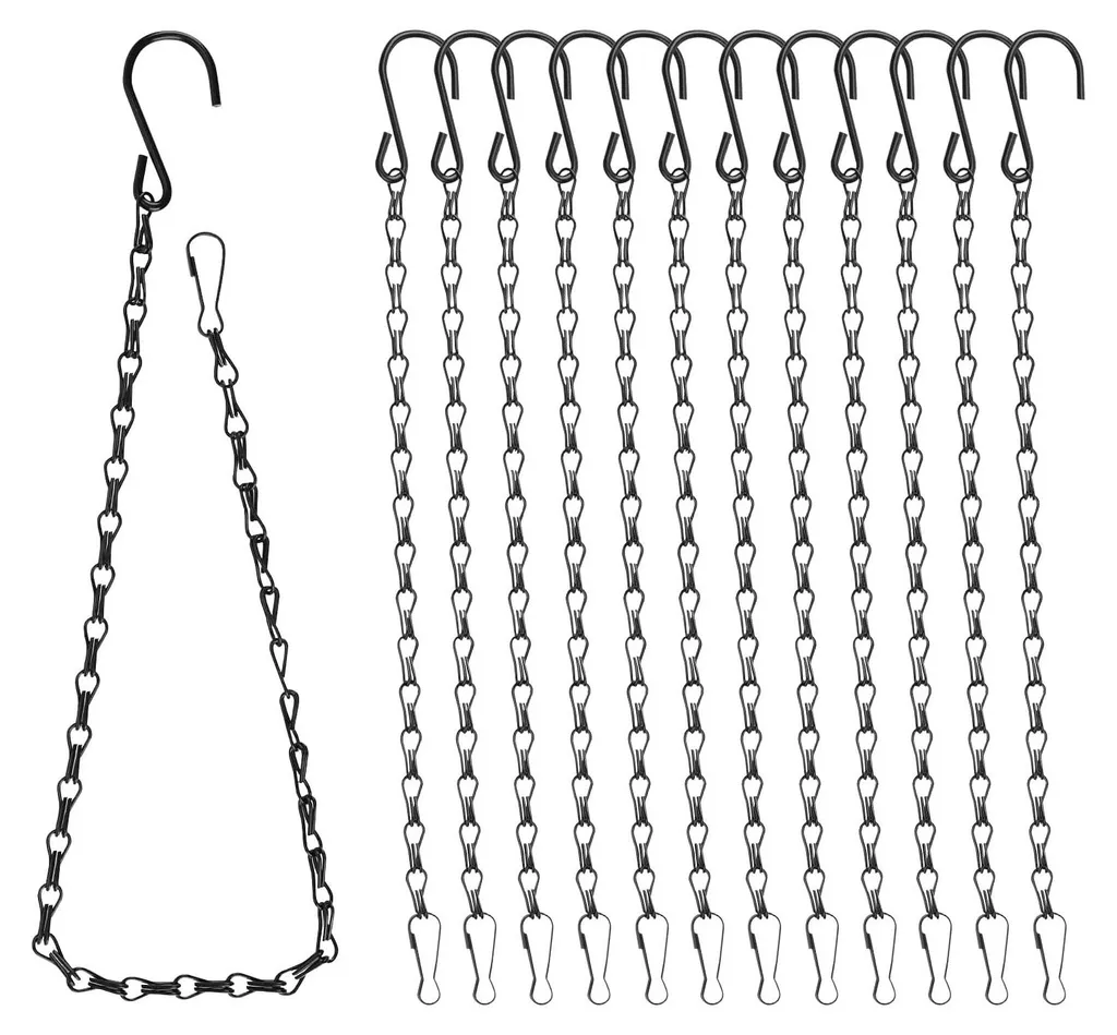 Chaîne de Suspension Solide contre la Rouille pour Pots et Paniers 42cm