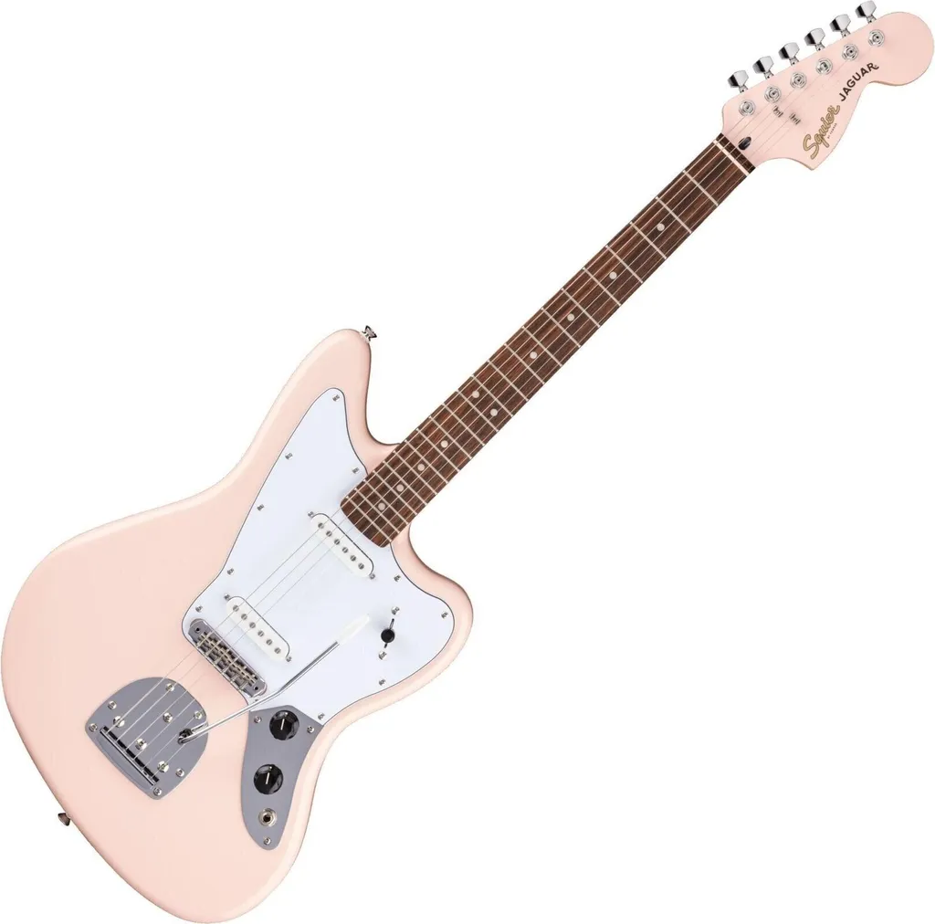 Squier FSR Affinity Jaguar LRL Shell Pink - Guitare Électrique Fender