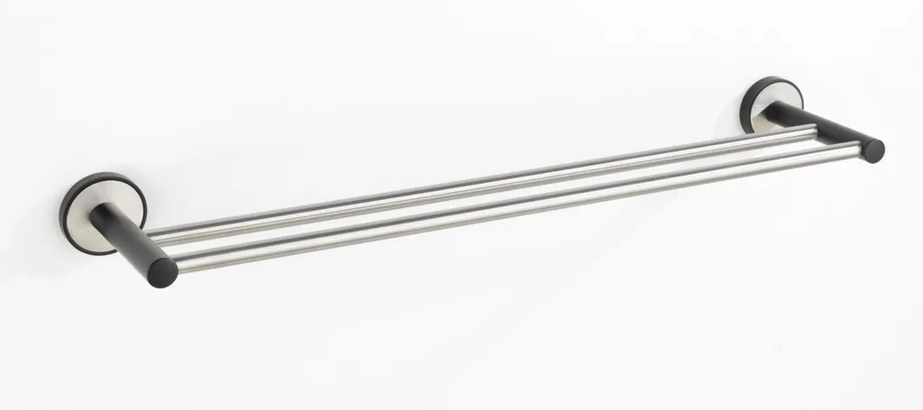 WENKO UV-Loc® portasalviette da bagno Duo Udine Contenitore ordinato per asciugamani Asciugamano