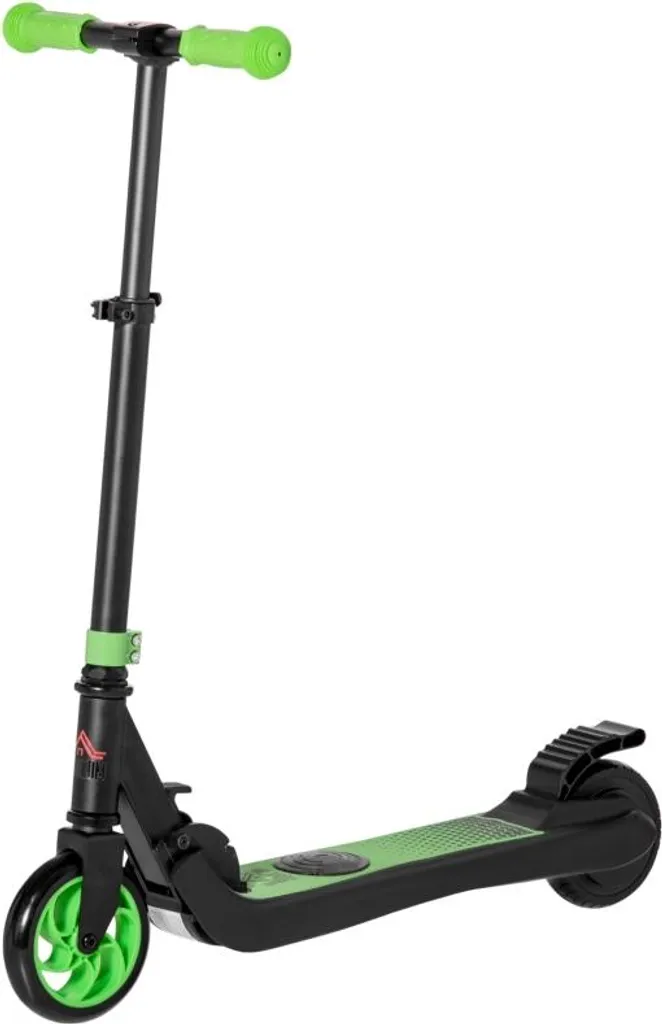 Scooter Électrique 120W Autonomie 6km Vitesse 8km/h dès 6 ans Vert Noir