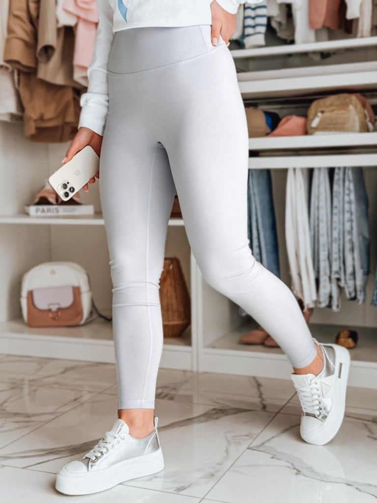 Dstreet Leggings für Frauen Dimodoi hellgrau S
