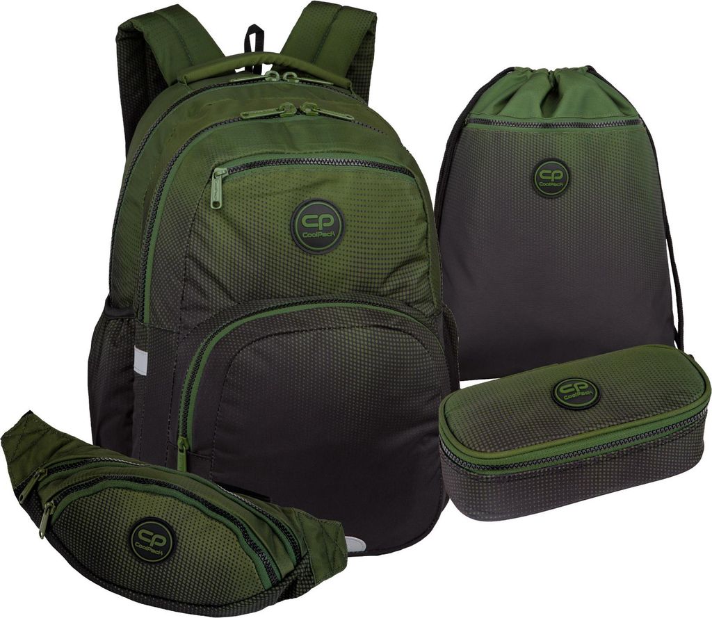 CoolPack CoolPack 4tlg. Rucksack-Set PICK 17 - Gras
