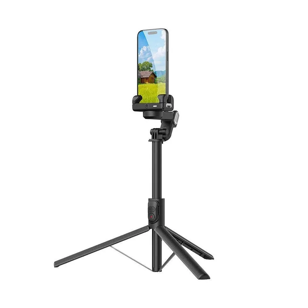 Canne Selfie Stabilisée Wi-SE009 WiWU : Smart Tracking et Trépied Intégré