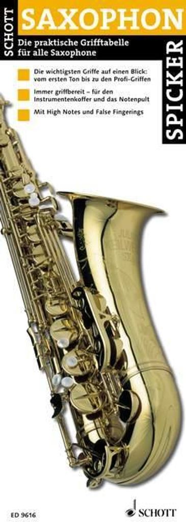 Saxophon Spicker (Folder)