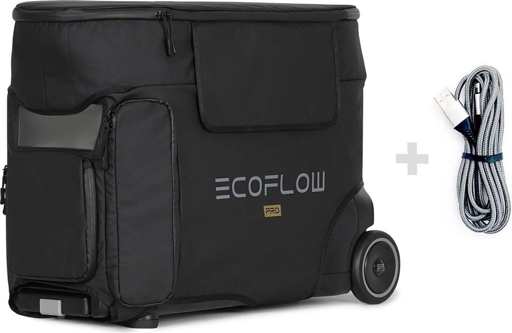 EcoFlow DELTA Pro Bag inkl. GRATIS Schnellladekabel Lightning Anschluss