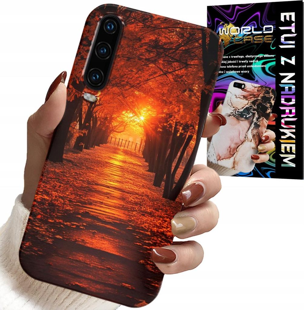 Fall Für Huawei P30 - Park, Herbst, Fallende Blätter, Zurück