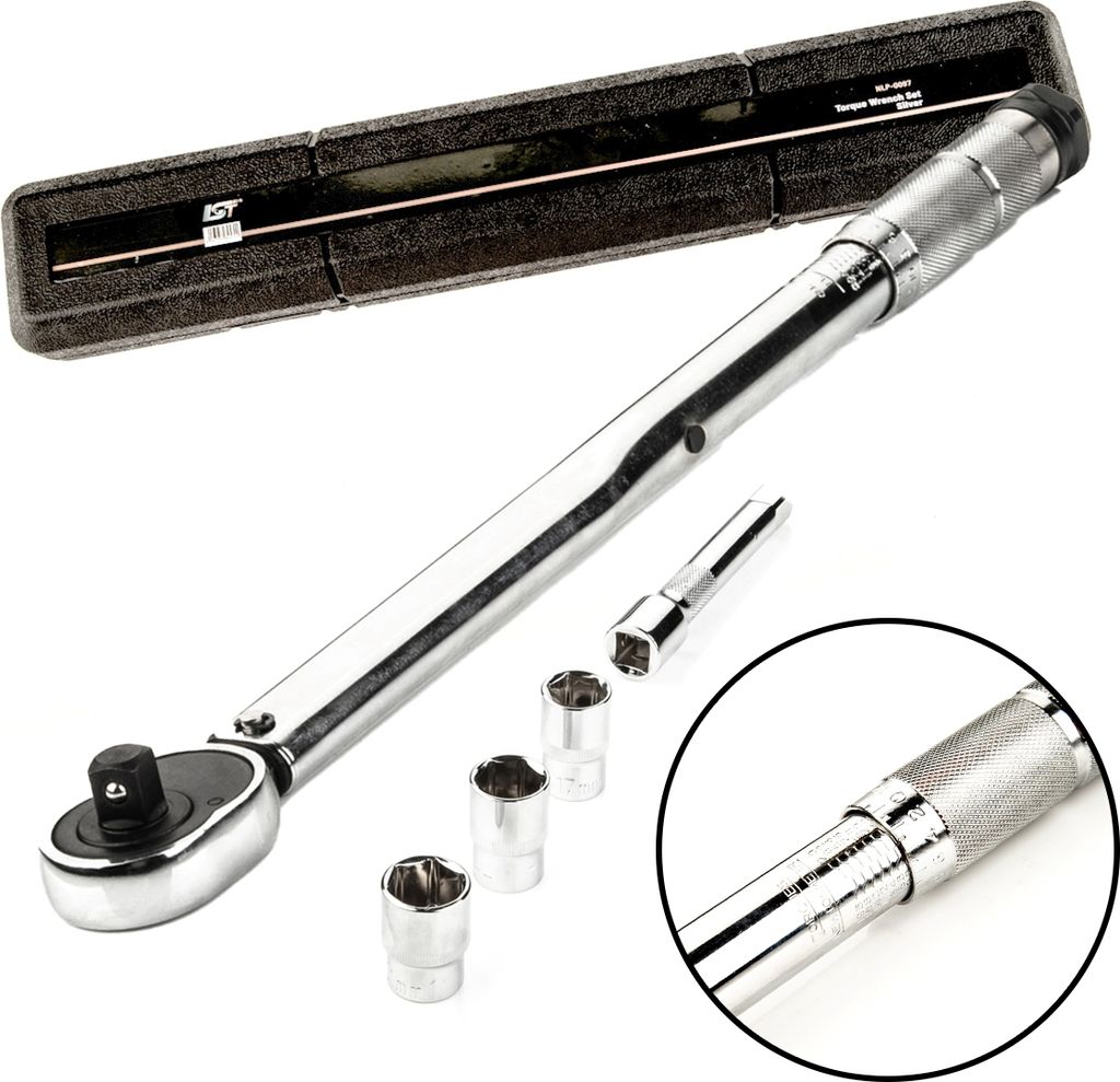 Drehmomentschlüssel Set 1/2 Zoll 28-210 Nm Drehmoment Schlüssel Werkzeug Nüsse