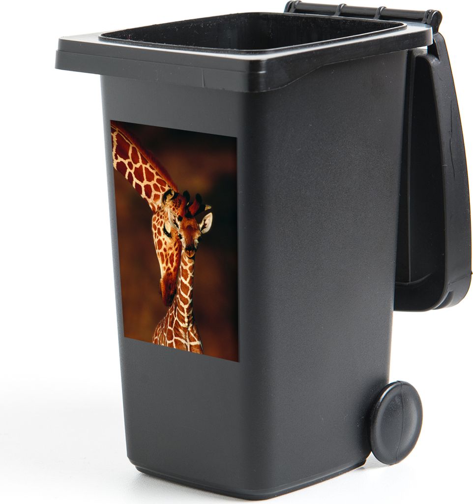 MuchoWow - Mültonnen-sticker - Sticker - Aufkleber für die Mülltonne