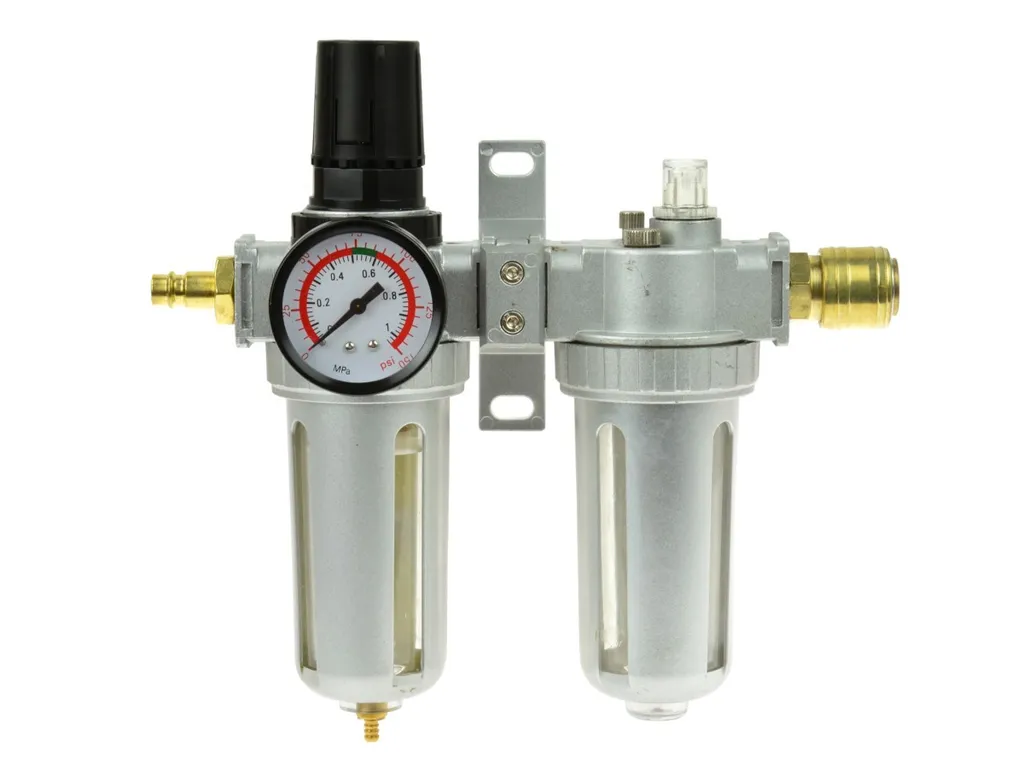 Regolatore Aria GEKO G03161 1/2" con Manometro - Qualità da Officina