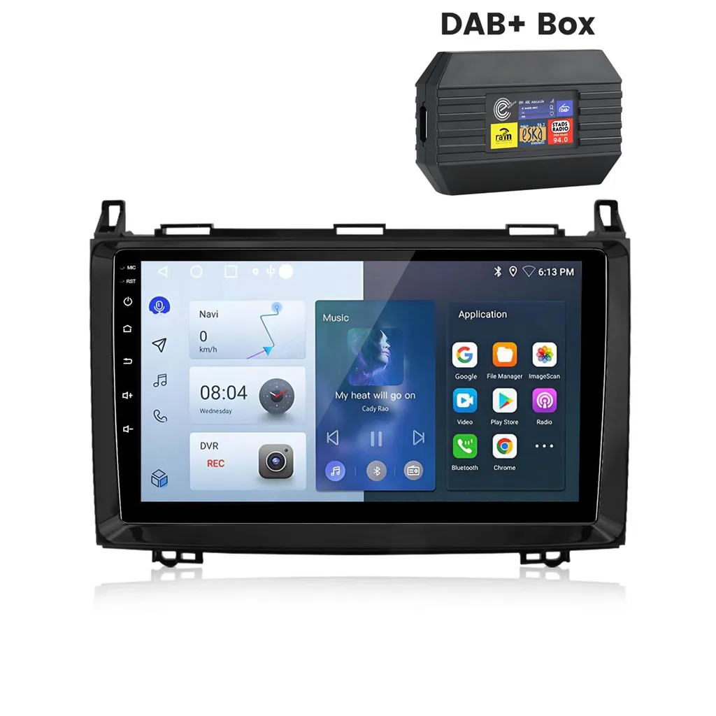 Navigatore GPS Mercedes Sprinter Vito Viano - Android Auto e WiFi