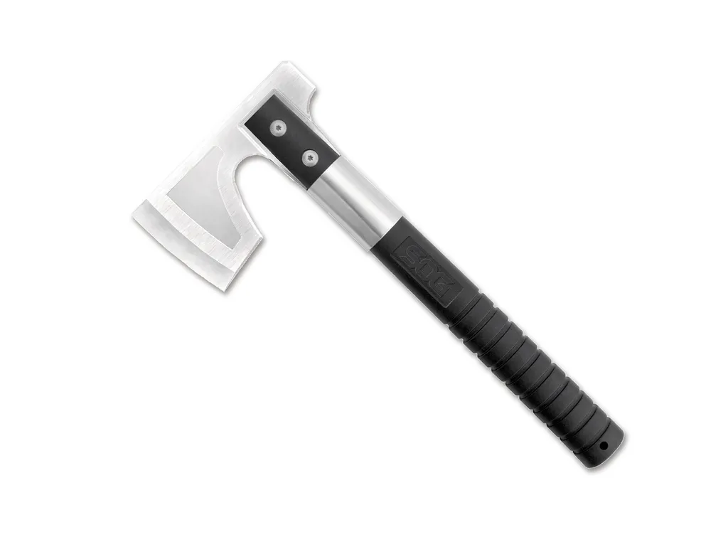 Hache SOG Camp Axe pour Bivouac et Randonnée Légère avec Étui Rigide