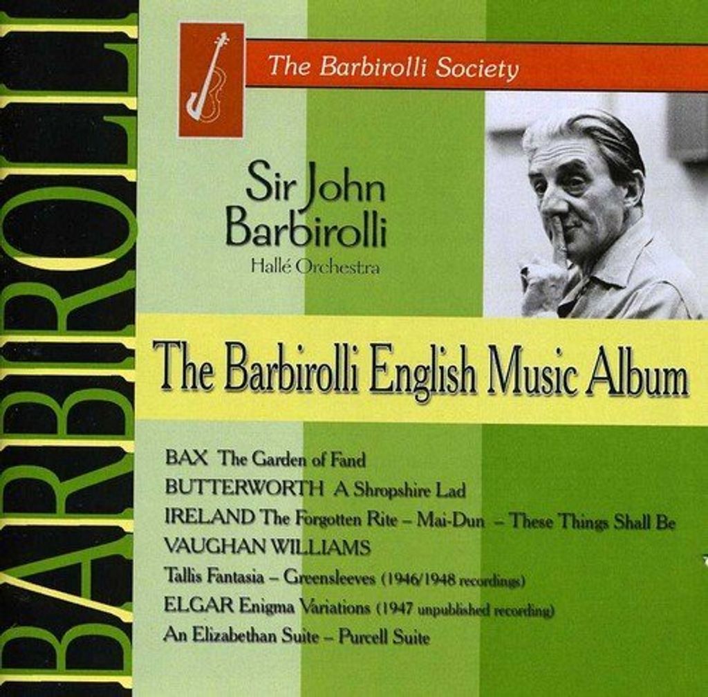 John Barbirolli - The Barbirolli English Music Album CD
