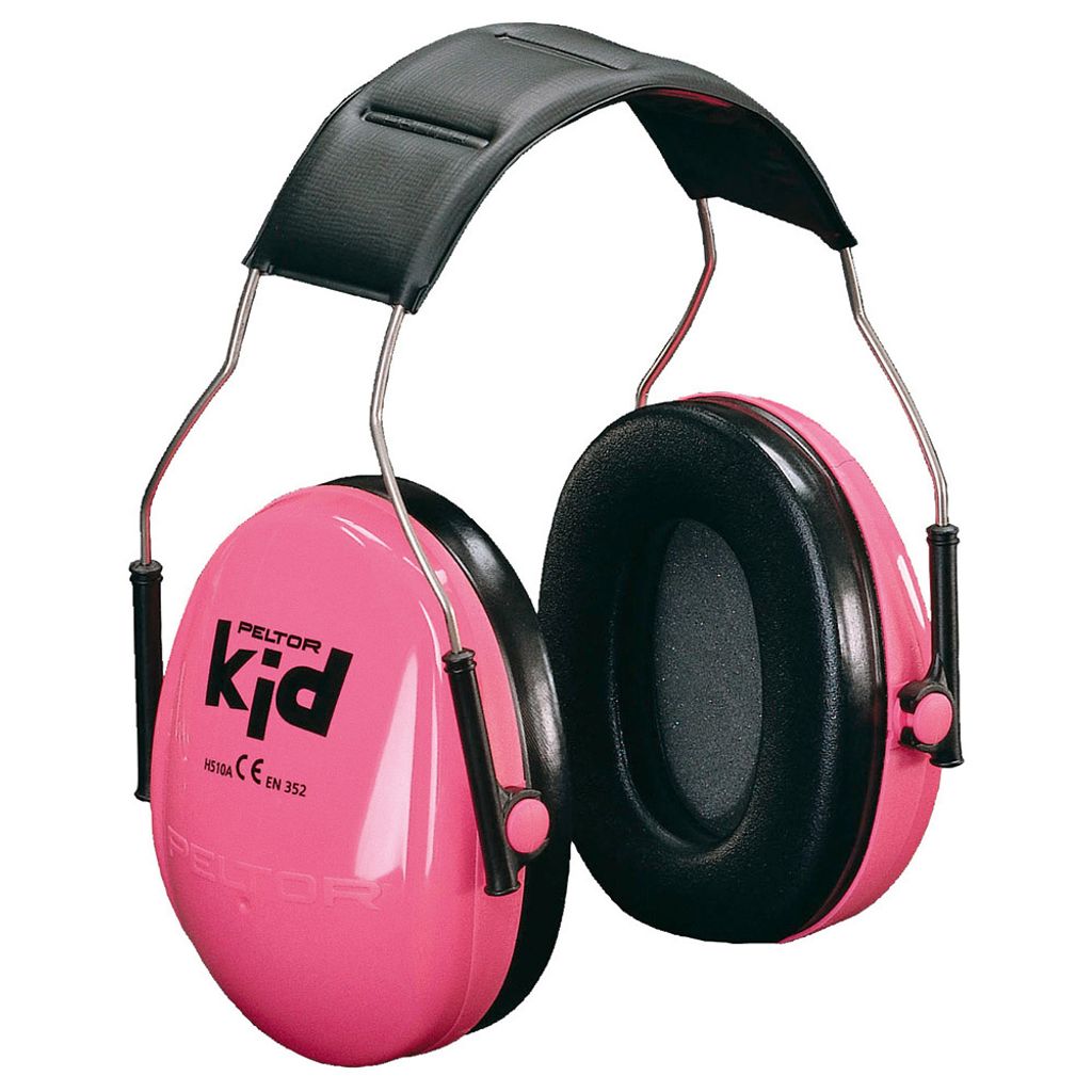 3M Peltor KID Neon Rosa Gehörschutz SNR 27 Kapselgehörschutz nach EN 352 Größe