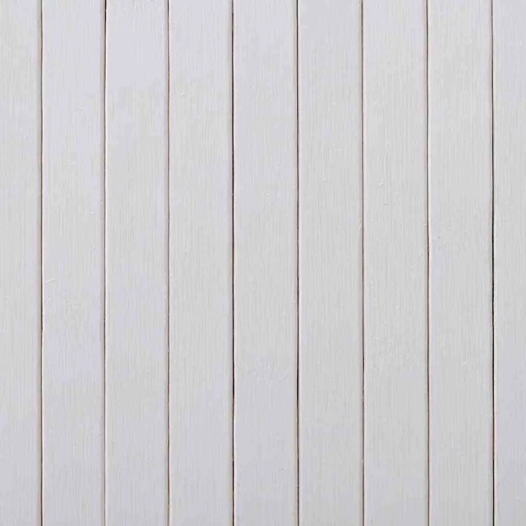 Paravent Blanc en Bambou 250x165 cm pour Isoler Bureau ou Chambre