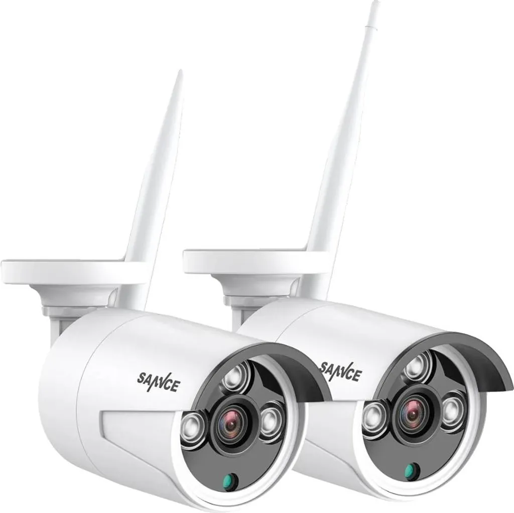 Caméra de surveillance 3MP avec vision nocturne 30m et IP66 pour NVR