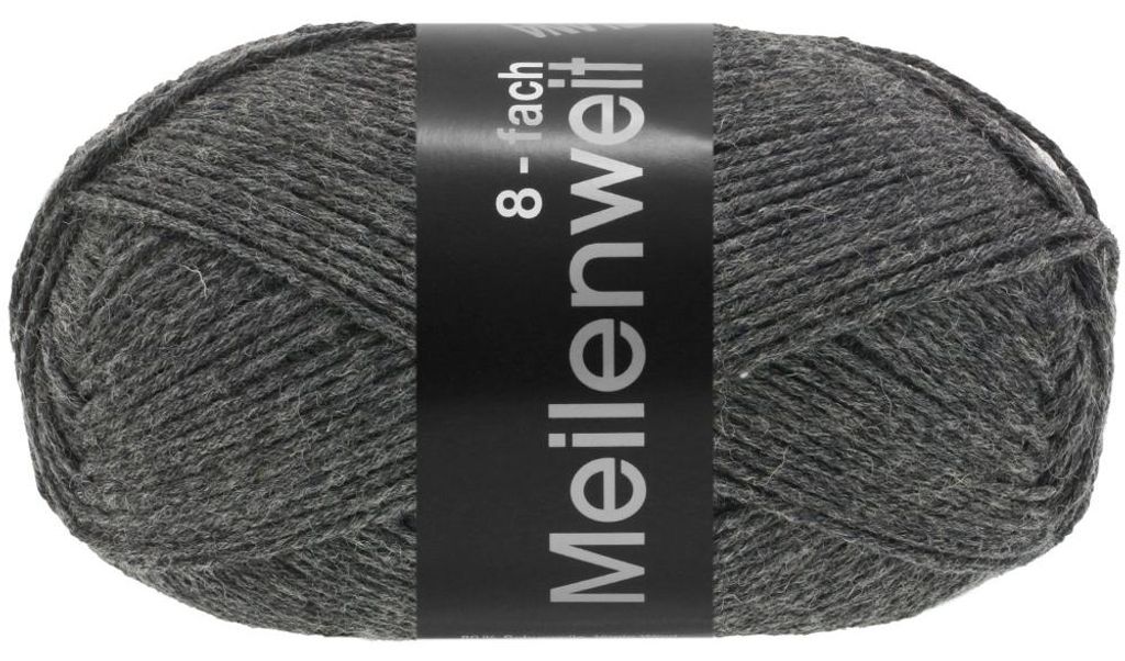 Lana Grossa MEILENWEIT 150 g UNI 8-fach Sockenwolle in Produktbild 
