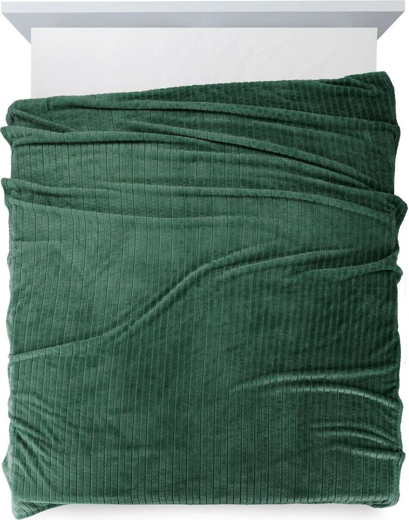 Design91 Cindy - Coperta Morbida in Microfibra e plastica, 170 x 210 cm
