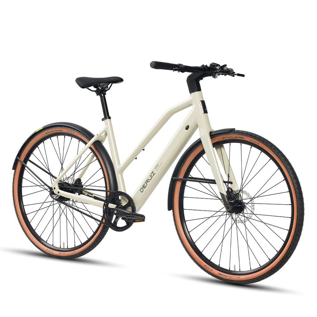 E-Bike Cityrad Turmali 48.5&52&58cm Ebikefür Damen und Herren 1 Gang, Heckmotor, 360 Wh, 36v großer Kapazität, nur 18,5kg, Stadtetauglich