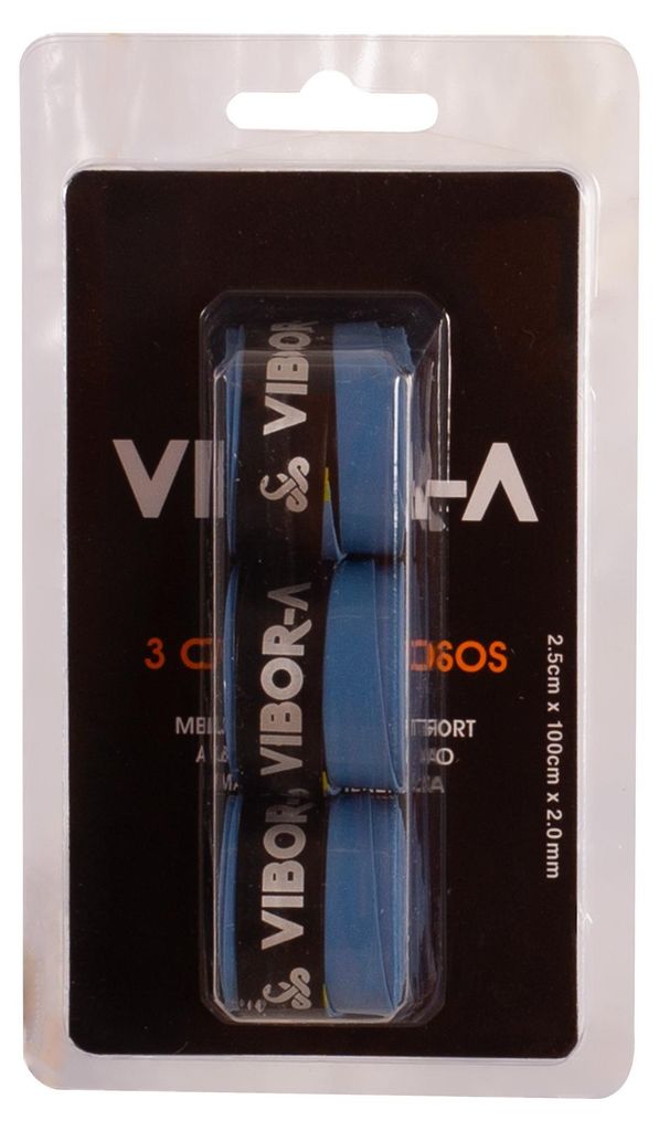 Blister 3 Smooth Overgrips Pro Vibor-a Blau