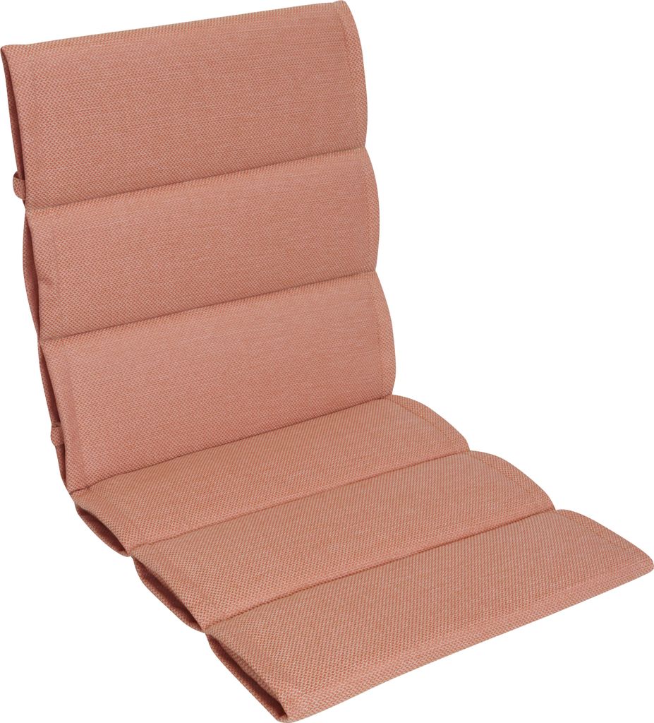 Herlag Gartenstuhlauflage Linnea Polsterauflage für Niedriglehner 103x50x3cm Rosa
