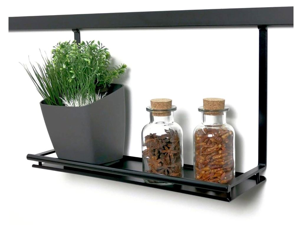 Kesseböhmer Linero Style Universalablage schwarz 440 x 150 x 271 mm