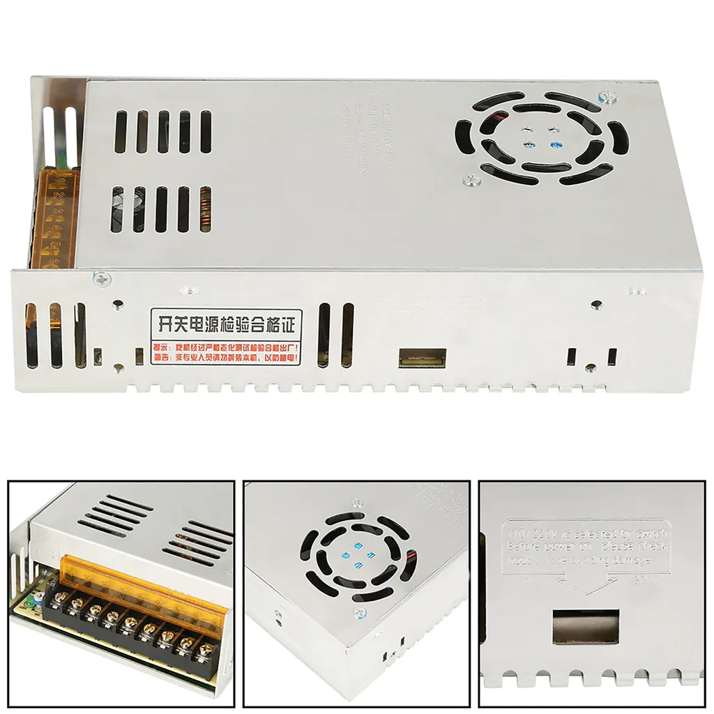 Alimentatore 48V DC Switching per Motori Stepper e CNC - Alta Qualità - 3
