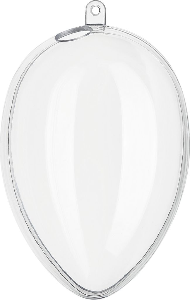 Acrylei 12 cm glasklar teilbar mit Bohrung und Aufhängeöse Produktbild 