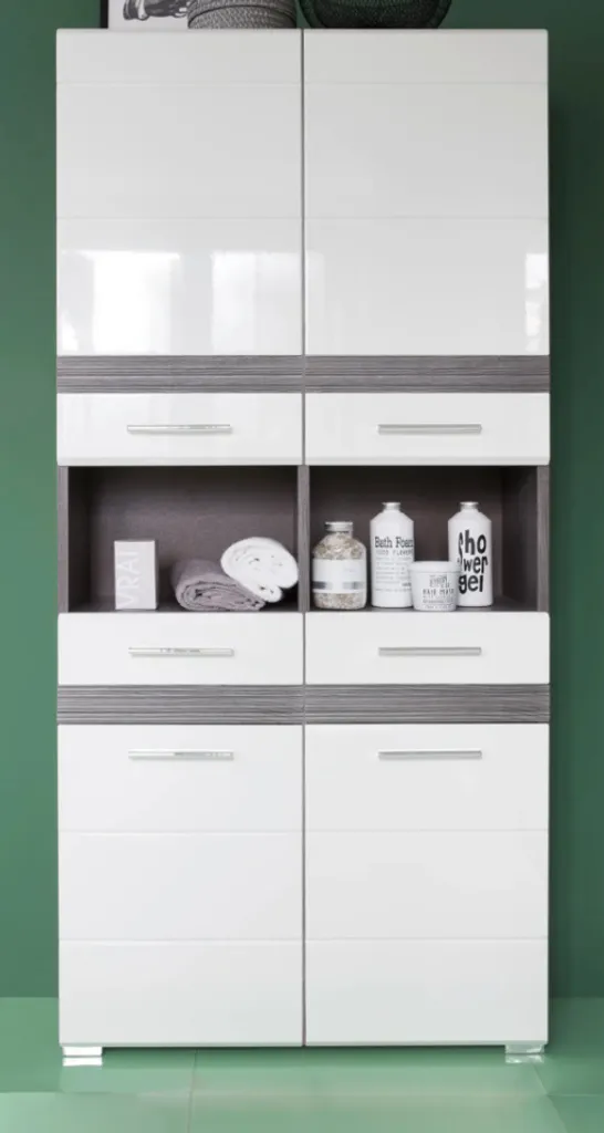 Optimisation salle de bain : Armoire Rootz 73 x 182 x 31 cm spacieuse - 2