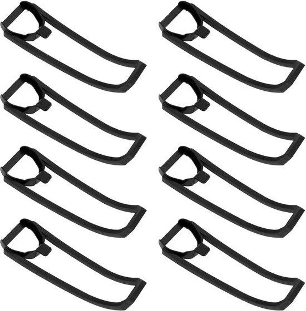 Drone Propeller Schutzringe 8er Set - Z908 Pro - Drones Zubehör - Sicherheit und Schutz - Quadcopter Accessoires - Schwarz - Kunststoff