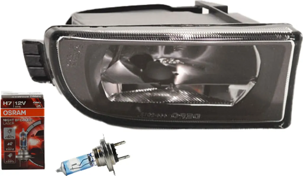 Améliorez votre vision de nuit : Antibrouillard BMW Série 7 E38 droit et Osram