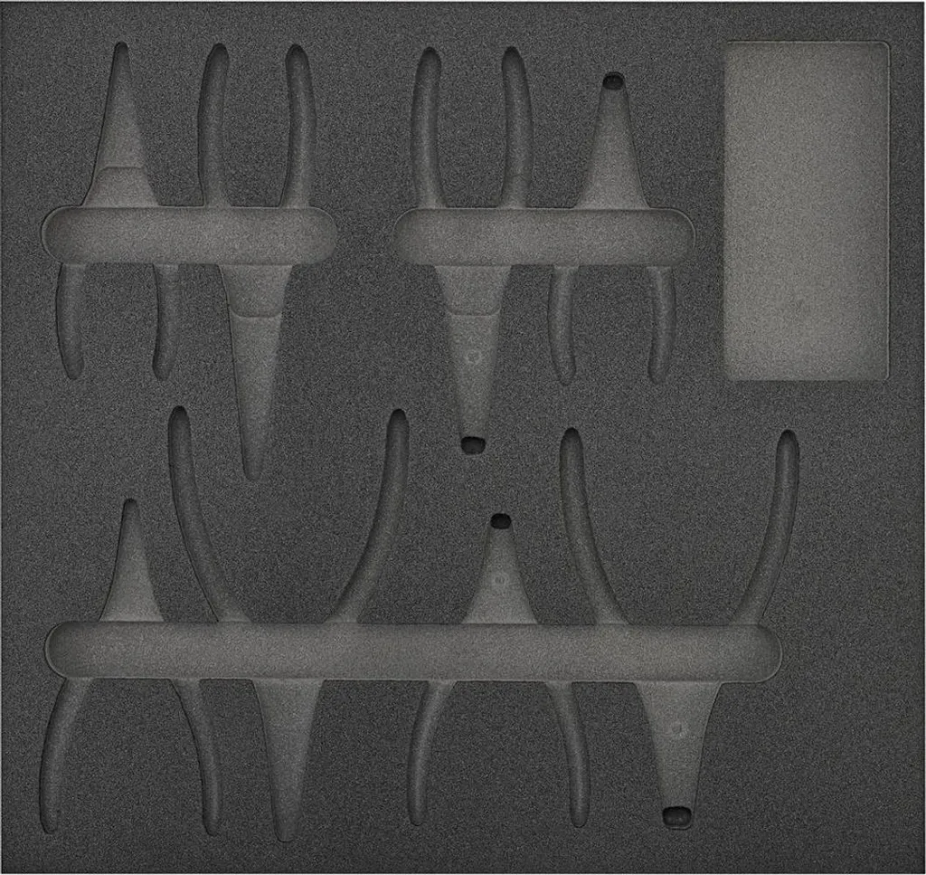 Module d'outils 1/3 vide pour Pinces à circlips Knipex - Rangement Pro